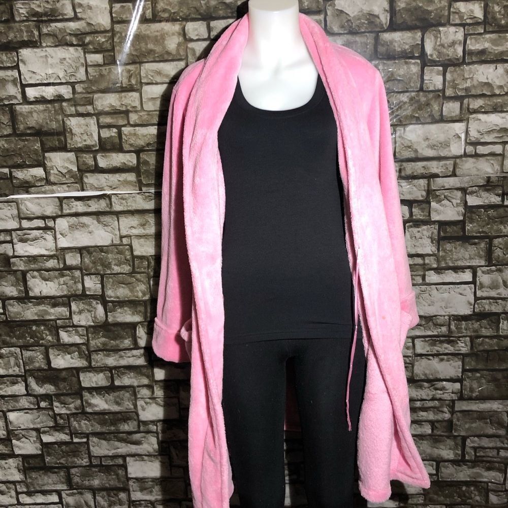 Joe Boxer Pink Robe Size Large - Picture 3 of 3